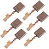 Anrbb Spazzole di carbone 6 pezzi di ricambio, compatibili con Makita DHP456, DDF456, DTD146, BDF452, adatte per CB440, CB436, CB448, carbone motore Makita, durevole, su misura