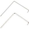 Anrbb Set di 2 attrezzi per la regolazione delle finestre, piegati a esagono incassato, testa a sfera 4 mm, Torx TX15, chiavi di regolazione per finestre, porte, montaggio