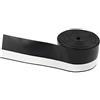 Akozon Gomma per Sverniciare le Intemperie, 5M 45mm Autoadesivo Porta Finestra Porta Garage Ingresso Prevenzione Striscia Sigillante per Casa Insetto Polvere (Nero)