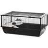 INTER-ZOO Gabbia INTER-ZOO G306ACTB Legno Metallo Plastica 48 x 48 x 36 cm - Marca: INTER-ZOO - EAN: 5907600701076