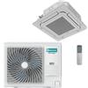 Hisense Condizionatore Hisense Cassetta 90x90 Flusso Circolare 36000 BTU R32 Inverter A++ AUC105UR4RKC8_AUW105U4RW8