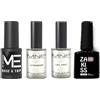 Smalto KIT GEL POLISH SEMIPERMANENTE UNGHIE 4PZ BASE & TOP 5ml - NAIL PREP 14ML - ULTRABOND 14ML PRIMER SGRASSATORE NAILS + Omaggio semipermanente 10 ml
