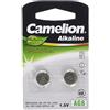 Camelion 120 50208 AG 8 LR55 ricaricabile, Multicolore (Confezione da 2)