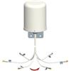 Fortinet 2.4/5GHZ 6DBI WI-FI OMNI ANTENNA WITH 6 RPSMA CONN