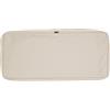 Classic Accessories Montlake FadeSafe - Cuscino per panca da patio, 3 spessori, resistente, con retro impermeabile, colore beige antico, 42 x 18 x 3 T (60025010301RT)