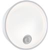 Paulmann 94699 LED per esterni lampada da parete Platomo rilevatore di movimento resistente all'acqua di mare IP44 rotonda 180mm 3000K 14,5W 1200lm