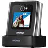 Brondi Telefono cellulare Brondi Amico Tuo 4G Dual Sim Nero [AMICOTUO4GBLACK]