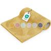 Blumtal Tappeto Bagno Antiscivolo, Tappeti Bagno Morbidi, Tappetino Bagno in Microfibra, 50x80cm, Senape