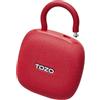 TOZO PE1 Cassa Bluetooth Protatile con Moschettone Regolabile, Mini Altoparlante Bluetooth per Doccia