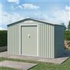 Parama Casetta da giardino in acciaio zincato verde chiaro 2,77x1,95x1,93 m - 65kg - 4,8 metri quadri