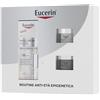 BEIERSDORF SpA Eucerin Hyaluron Filler + 3x Effect Cofanetto Routine Anti-Età Epigenetica, 30 ml Siero Viso, 20 ml Crema Giorno SPF30, 20 ml Crema Notte