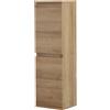 BRAND S.R.L. Pensile Revital L33xH112 cm in nobilitato melaminico Rovere di bordeaux