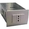 Zanichelli Cassaforte a muro Camaleonte a scomparsa finta presa zincata 18x11 x h 7 cm un cassetto