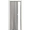 Forte s.r.l. Kit porta a soffietto Maya 83x214 cm in PVC e tessuto grigio