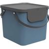 Rotho Pattumiera per raccolta differenziata da 40 litri 40x35,8x34 cm Rotho Blu