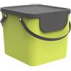 Rotho Pattumiera per raccolta differenziata da 40 litri 40x35,8x34 cm Rotho Lime