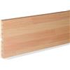 Volpato Zoccolo per cucina faggio listellare 4 mt 15 cm