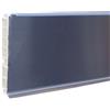 Volpato Zoccolo per cucina alluminio satinato 4 mt 12 cm