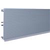 Volpato Zoccolo per cucina alluminio millerighe anodizzato 4 mt 12 cm