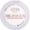 Astra Make-Up De-Focus Correcting pressed powder 0002 - Yellow Filter