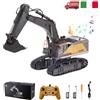 HUI NA TOYS HUINA 1592 Ruspa Escavatore Camion Trattore Cingolato Radiocomandato scala 1/14