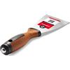 COMENSAL® Spatola in Acciaio Inox 80 mm - Spatola per Stucco - Spatole in Acciaio Inossidabile - Spatola con manico in sughero - Cazzuola in acciaio inox - Made in EU