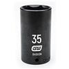 Gearwrench 84593 N 1/5,1 cm Drive 6 Point Metric Deep Impact socket 35 mm, nero