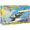 ZVEZDA 4807 1:48 Sukhoi SU-25 Frogfoot Sov.att.airc. - Kit modellino in plastica, da assemblare, riproduzione dettagliata, non verniciata