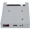 Goshyda Emulatore USB 1M44-U100 3,5 Pollici 1,44 MB USB SSD Floppy Drive Emulator Plug And Play, Memoria Integrata, Protezione Dati Altamente Bianco