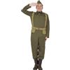 SMIFFYS Costume da guardia della seconda Guerra Mondiale, Pantaloni con copertura, giacca, cappello e finimenti Halloween