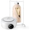 VEVOR Asciugatrice Portatile, Asciugatrice Rotante con Borsa, Riscaldatore PTC e Display LED, Mini Asciugatrice Pieghevole con Timer 5 Ore per Appartamenti, Dormitori, Camper Hotel, 600W, Beige