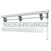 TENDEEVOLUTION Sistema Binario per Tende a Pacchetto con Catenella e Frizione Demoltiplicata - Lunghezza: 140 cm, calate: 3
