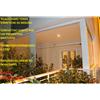 TENDEEVOLUTION Tenda Ermetica Cristal Trasparente Antivento con Guide Laterali - Su Misura