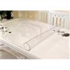 TENDEEVOLUTION Tovaglia Trasparente in PVC Antimacchia - Copritavolo Plastificato Su Misura - Misura: 12 POSTI - (250 X 140) CM, Spessore: 0.8 MM