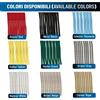 TENDEEVOLUTION Cordoncino Intrecciato 5mm in Polipropilene e Cotone - 5 Metri - Colori: Celeste