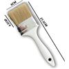TENDEEVOLUTION Pennellessa Professionale 6cm per Pittura, Vernice e Colla - Setola Mista Ideal 60% | Universale