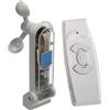 TENDEEVOLUTION Kit Centralina per Tende da Sole con Sensore Sole Vento Pioggia e Telecomando