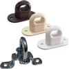 TENDEEVOLUTION Fermo Cavallotto per Occhielli Ovali | Plastica o Ferro Zincato - Materiale: ACCIAIO ZINCATO