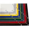 TENDEEVOLUTION Telone PVC Su Misura 650 g/m² - Impermeabile con Occhielli Ovali Ogni 50 cm