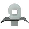 TENDEEVOLUTION Supporti e Accessori In Plastica Per Binari In Alluminio - Accessori: Fermo con occhiolo