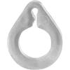 TENDEEVOLUTION Supporti e Accessori In Plastica Per Binari In Alluminio - Accessori: Anello trasparente a goccia