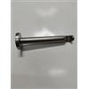 TENDEEVOLUTION Bastone Per Tenda Finitura Acciaio ø20mm, Scorritenda A Strappo, Binario Tende - Descrizione e Colore: Mensola Aperta 14,5CM NIKEL SATINATO