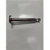 TENDEEVOLUTION Bastone Per Tenda Finitura Acciaio ø20mm, Scorritenda A Strappo, Binario Tende - Descrizione e Colore: Mensola Aperta 14,5CM CROMATA