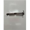 TENDEEVOLUTION Bastone Per Tenda Finitura Acciaio ø20mm, Scorritenda A Strappo, Binario Tende - Descrizione e Colore: Mensola Doppia Aperta 14,5CM CROMATA