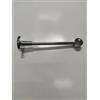 TENDEEVOLUTION Bastone Per Tenda Finitura Acciaio ø20mm, Scorritenda A Strappo, Binario Tende - Descrizione e Colore: Mensola Chiusa 18CM Cromata