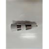 TENDEEVOLUTION Bastone Per Tenda Finitura Acciaio ø20mm, Scorritenda A Strappo, Binario Tende - Descrizione e Colore: Terminale Contrasto Bianco Cromato