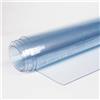 TENDEEVOLUTION Telo Pvc Trasparente Ignifugo classe 2 cristal taglio al metro lineare - Altezza Pezza: H. 180CM, Spessore telo: 0,65 mm