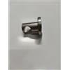 TENDEEVOLUTION Bastone Per Tenda Finitura Acciaio ø20mm, Scorritenda A Strappo, Binario Tende - Descrizione e Colore: Supporto Parete/Soffitto 3,5CM Nikel Satinato