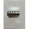 TENDEEVOLUTION Bastone Per Tenda Finitura Acciaio ø20mm, Scorritenda A Strappo, Binario Tende - Descrizione e Colore: Terminale S2 Nikel Satinato