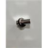 TENDEEVOLUTION Bastone Per Tenda Finitura Acciaio ø20mm, Scorritenda A Strappo, Binario Tende - Descrizione e Colore: Terminale Satellite Nero Cromato